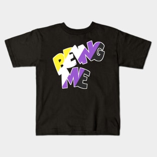 Being Me Nonbinary Kids T-Shirt